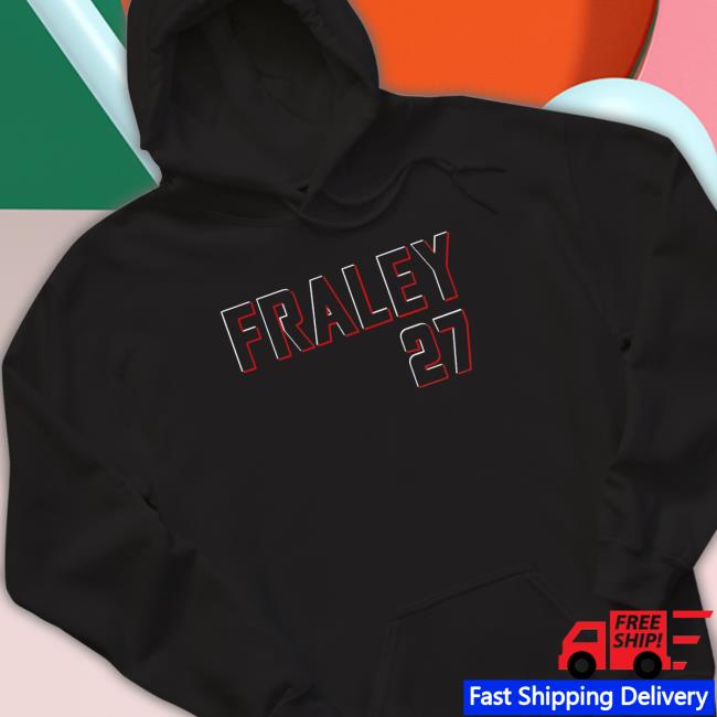 Official jake fraley #27 cincinnatI reds baseball 2023 T-shirt, hoodie,  tank top, sweater and long sleeve t-shirt